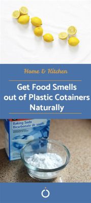 How to Get Smells Out of Plastic Containers: And Why Your Leftovers Might Be Plotting Against You